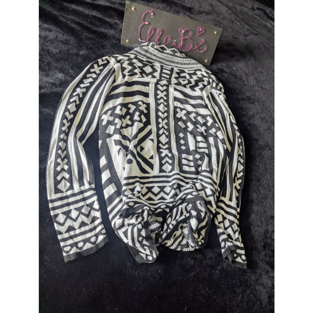 EUC Patterned Cardigan XS